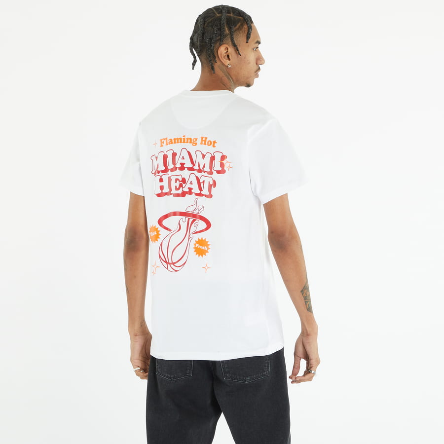 Tričko Mitchell & Ness NBA Merch Take Out Tee Biela | BMTRINTL1234-MHEWHIT, 0