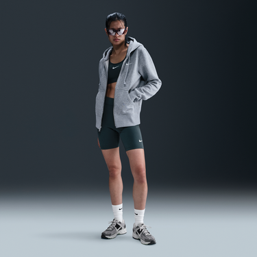 Mikina Nike Sportswear Phoenix Fleece Full-Zip Hoodie Šedá | HJ0995-063, 2