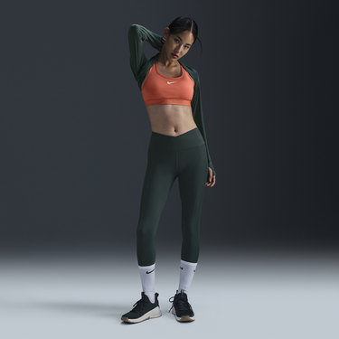 Legíny Nike 7/8 Leggings Wrap High Waisted Zelené | FV7857-338, 0