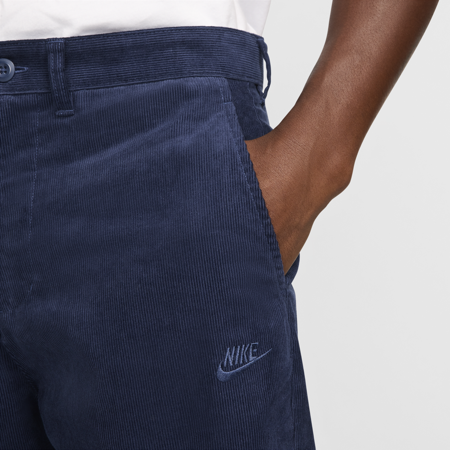 Nohavice Nike Club Chino Pants Modrá | FZ0786-410, 1