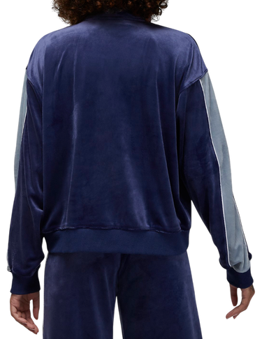 Mikina Jordan Flight Velour Full-Zip Hoodie Navy | DV1396-410, 4