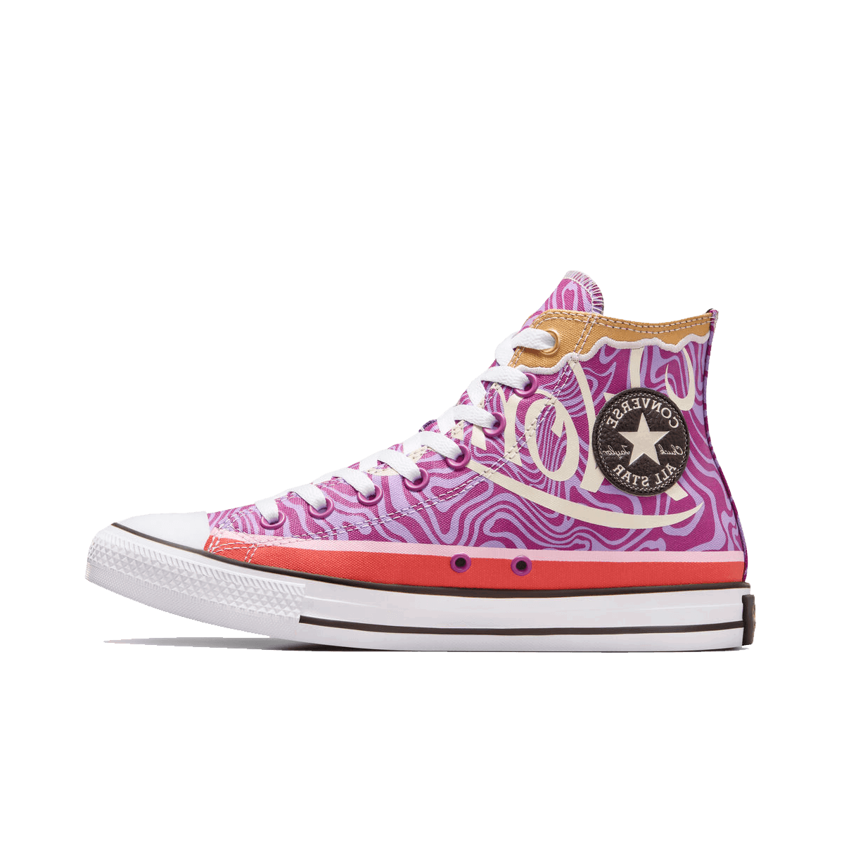 Tenisky a topánky Converse Wonka x Chuck Taylor All Star "Swirl" Ružová | A08154C, 0
