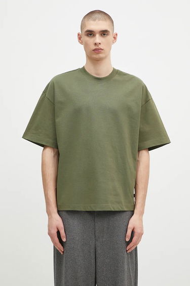 Tričko Alpha Industries Heavy T UV T-Shirt Zelené | 146503UVF, 0