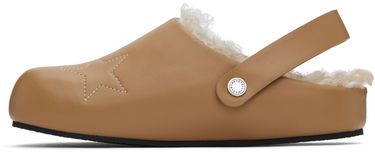 Tenisky a topánky Stella McCartney Elyse Shearling Clogs Béžová | 810443AP00P0, 2