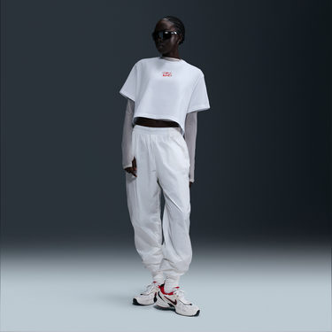 Tričko Nike Nike Sportswear Cropped Short-Sleeve T-Shirt Biela | HF9500-100, 4
