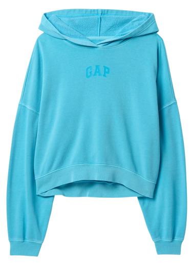 Mikina GAP Logo Hoody Tyrkysová | 429497-07, 2