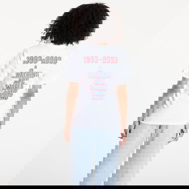 Tričko BAPE Baseball Logo T-Shirt Biela | 001TEL301056MWH9, 1