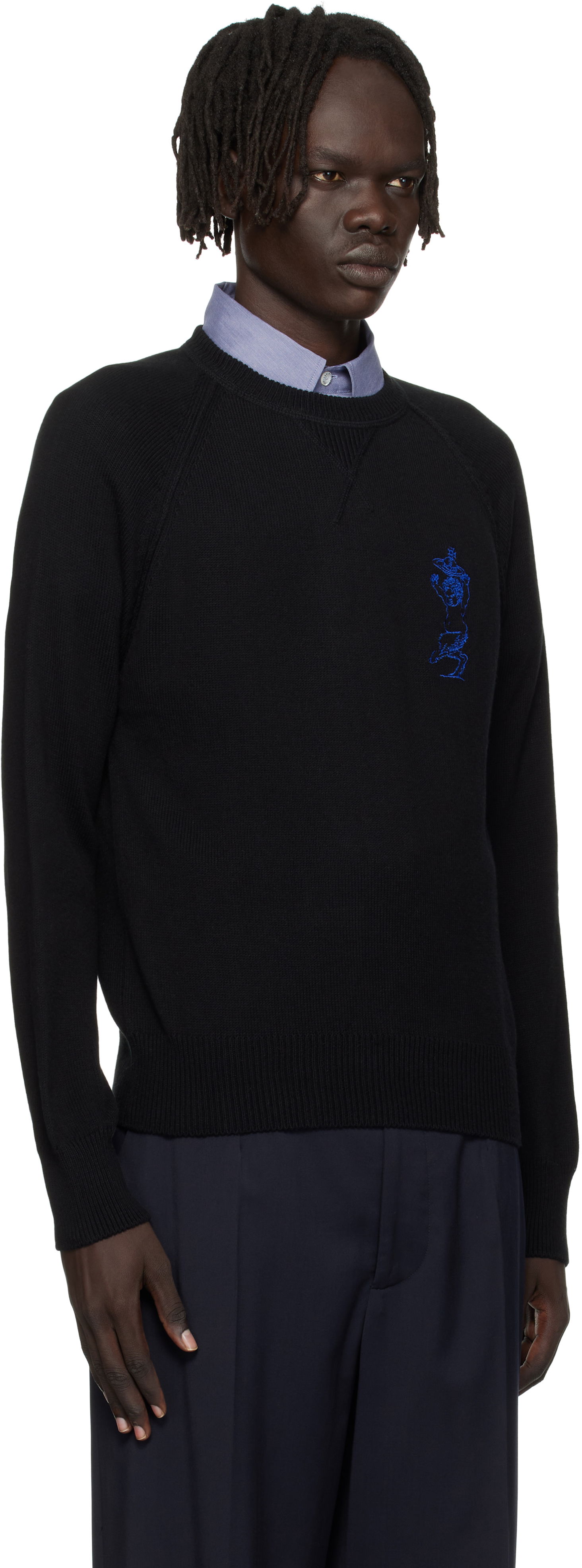 Sveter Vivienne Westwood Vivienne Westwood Joshua Sweater Čierna | 2701002P-Y0021-, 1