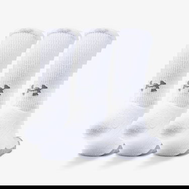 Ponožky Under Armour HeatGear Crew 3-pack Biela | 1346751-100, 4