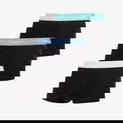 Cotton Stretch Low Rise Trunk 3-Pack Black