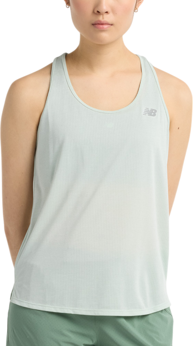 Tielko New Balance Athletics Tank Top Zelené | wt41250-cy2, 0