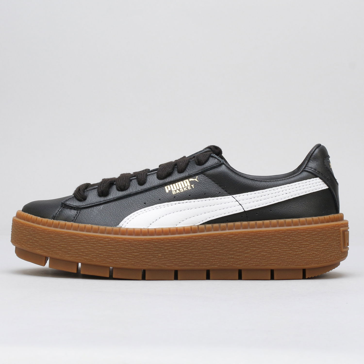 Tenisky a topánky Puma Platform Trace L Wn's black - white Čierna | 366109 01, 1