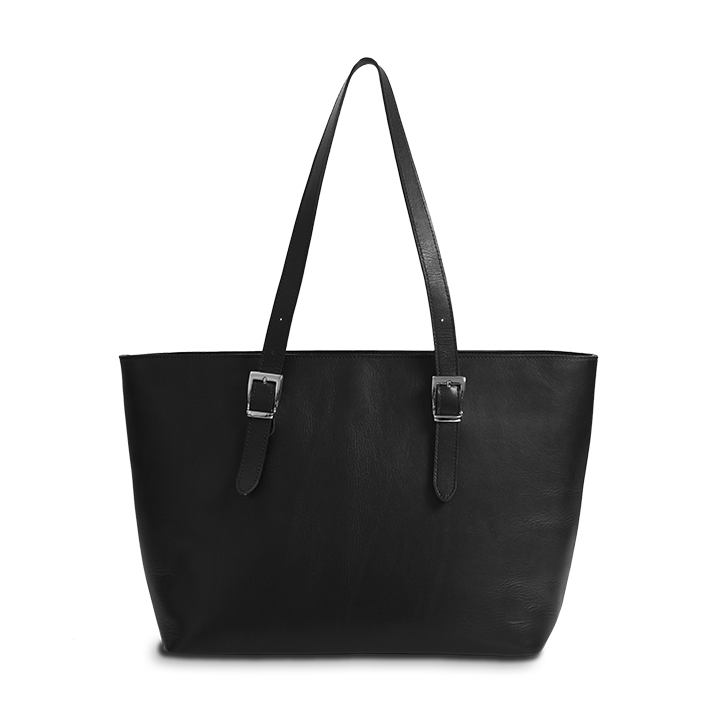 Taška cez rameno Vasky Leather Shoulder Bag Čierna | A-3223-001-F, 1