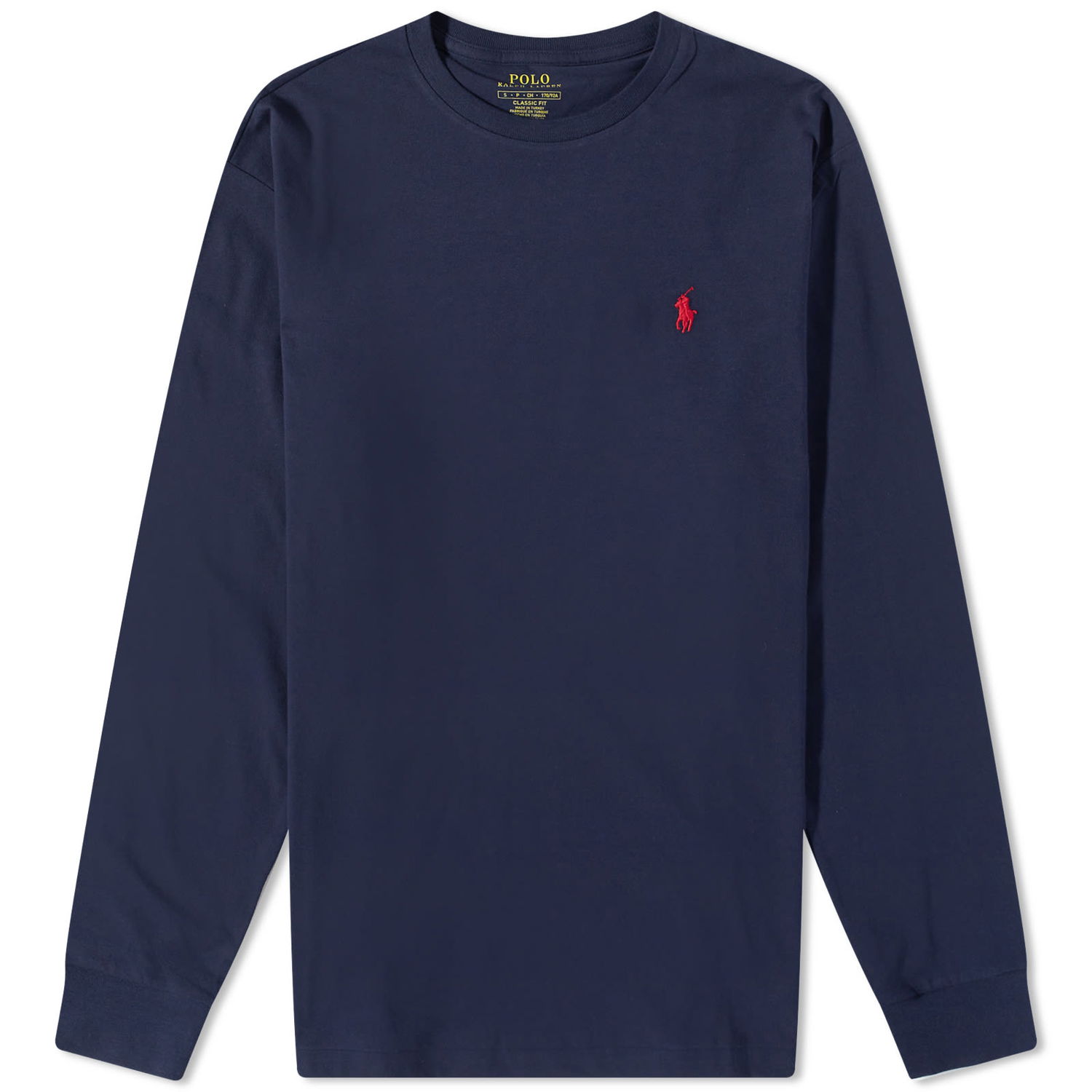 Tričko Polo by Ralph Lauren Long Sleeve Tee Navy | 710671467019, 0