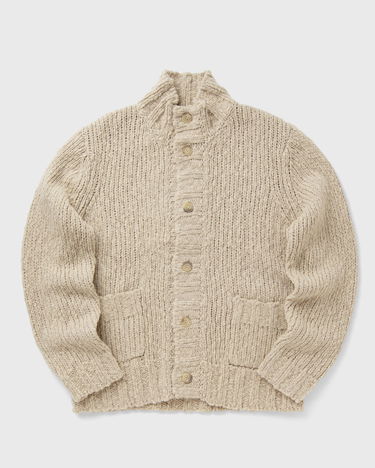 Sveter CLOSED Chunky Knit Button-Front Turtleneck Cardigan Béžová | C86449-94B-22-198, 2