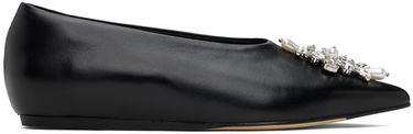 Oblečenie Simone Rocha Simone Rocha Embellished Pointed Toe Ballerina Flats Čierna | PMP18B 0799, 0