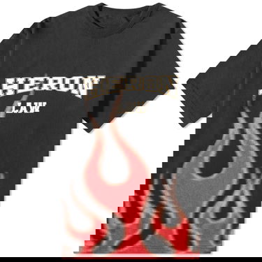 Tričko HERON PRESTON Heron Law Flames Tee Čierna | HMAA032S23JER0071025, 0