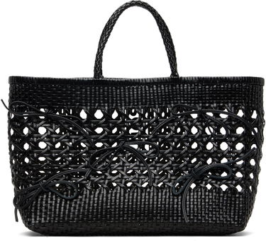 Tote bag OSOI Biscuit Woven Tote with Bow Details Čierna | 25SB06005001, 0