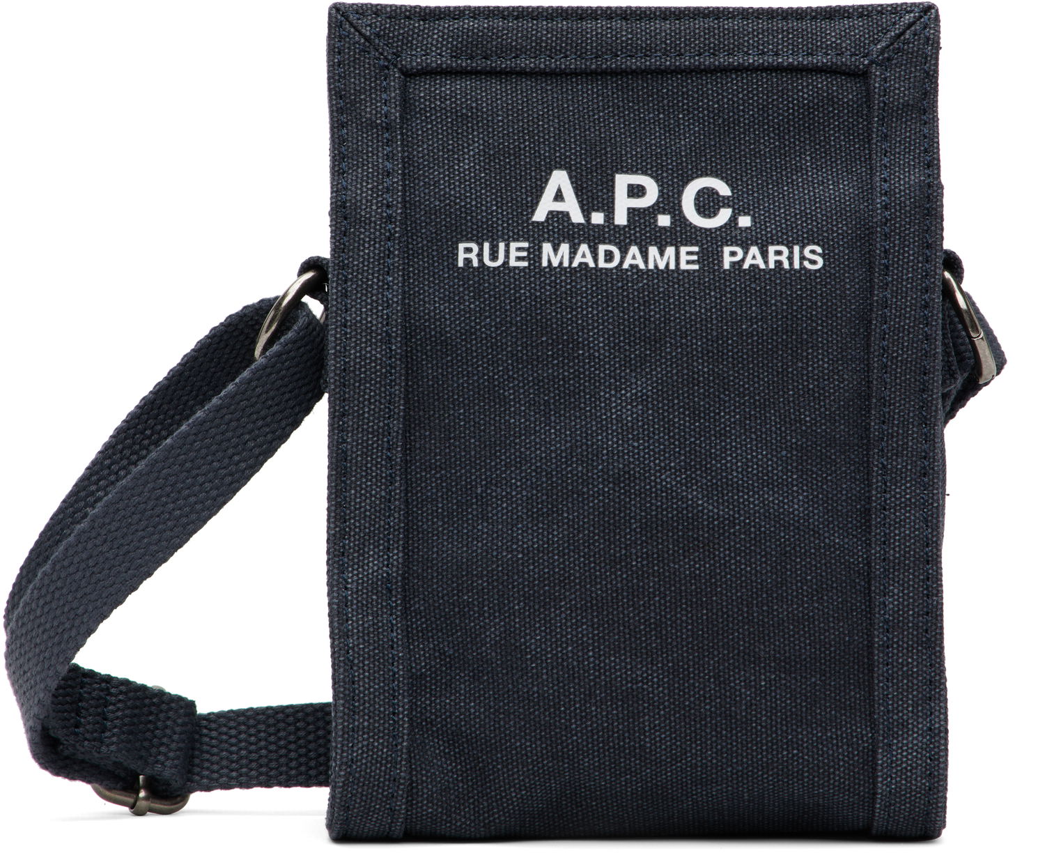 Batohy a tašky A.P.C. A.P.C. Recuperation Crossbody Phone Pouch Navy | COHGV-H61931, 0