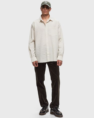 Košeľa NORSE PROJECTS Mo Oversized Striped Shirt Béžová | N40-0810-0957, 3