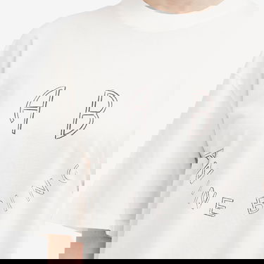 Tričko Anine Bing Kent Ivory T-Shirt X-Small Biela | A-08-2427-150, 5