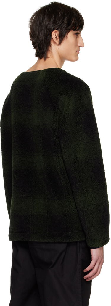 Sveter YMC YMC Deliverance Fleece Sweatshirt Zelené | P7TME, 2