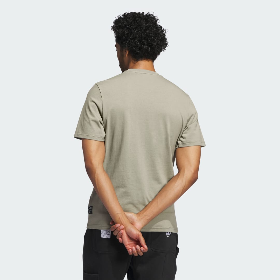 Tričko adidas Performance Heavyweight Shmoofoil Šedá | IX9015, 1
