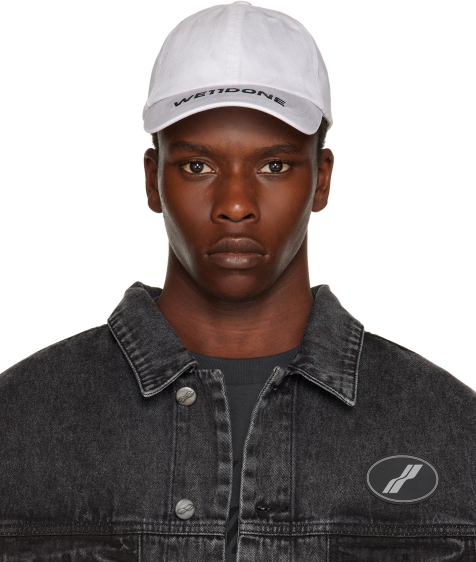 Šiltovka We11done We11done Logo Cap Biela | WD-AH3-22-409-U-WH, 0