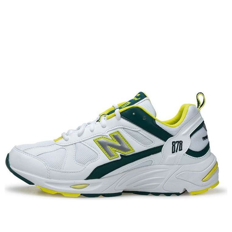 Tenisky a topánky New Balance 878 "White Green Yellow" Biela | CM878RSA