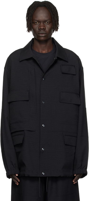 Bunda Y-3 Y-3 Sport Uniform Coach Jacket Čierna | JX7291, 0