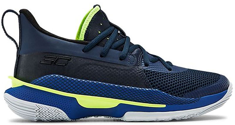 Tenisky a topánky Under Armour Curry 7 Dub Nation Modrá | 3022113-405, 0