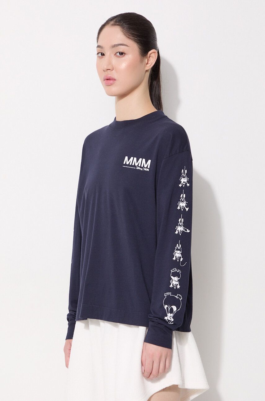 Tričko WOOD WOOD Long Sleeve T-Shirt With Print Fialová | 12021505.2434, 0