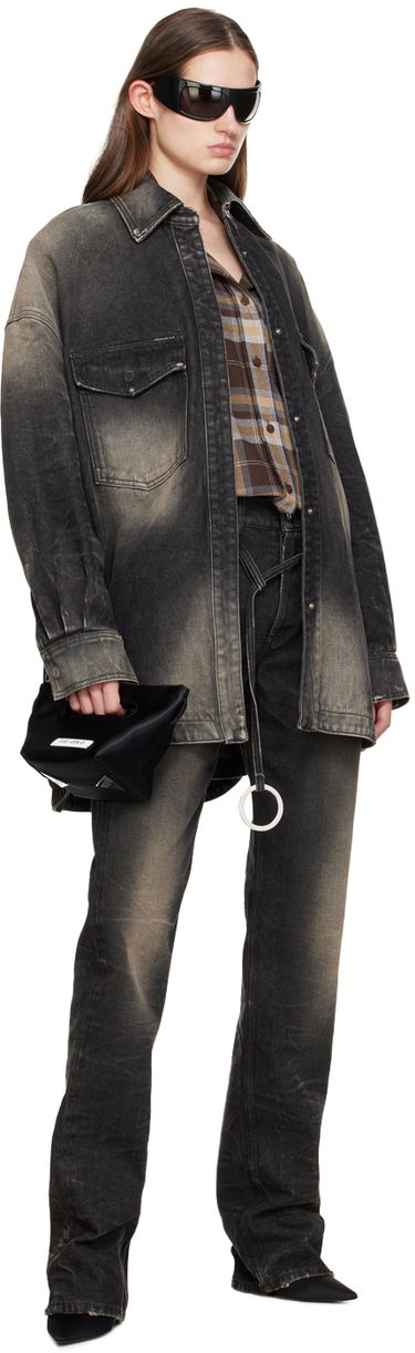 Džínsy The Attico Attico Long Jeans Čierna | 242WCP171 D075, 3