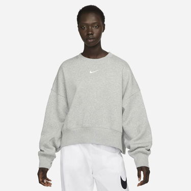 Mikina Nike Sportswear Phoenix Fleece Oversized Sweatshirt Šedá | DQ5761-063, 0