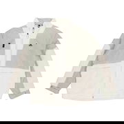 Martial Arts Series Mixboa Lamb's Wool Splicing Stand Collar Jacket