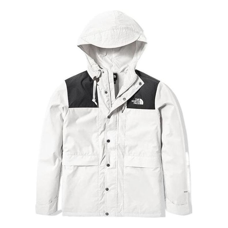 Parka The North Face Mountain Logo Windbreaker Jacket Biela | NF0A81NO-FN4, 0