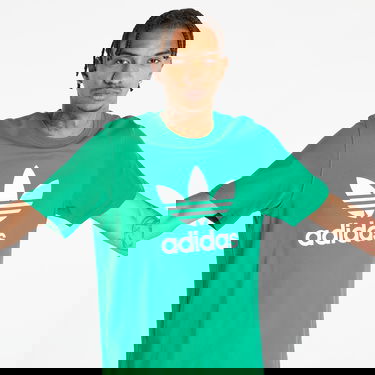 Tričko adidas Originals Trefoil T-Shirt Zelené | IM4506, 4