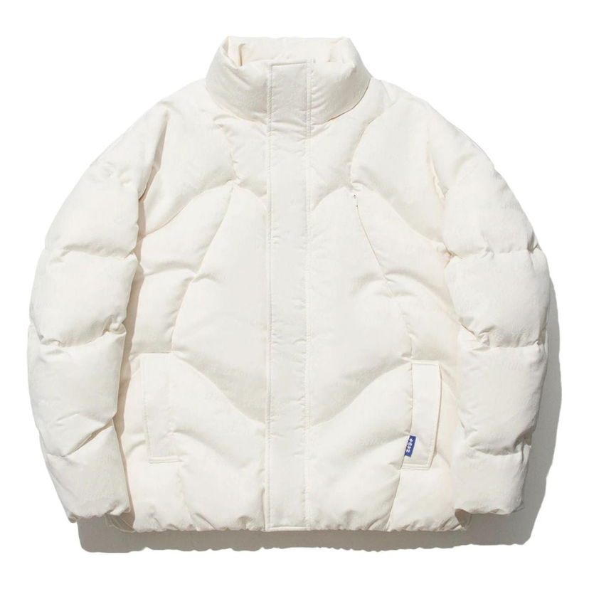 Prešívaná bunda Li-Ning Print Down Jacket Biela | AYMT045-1