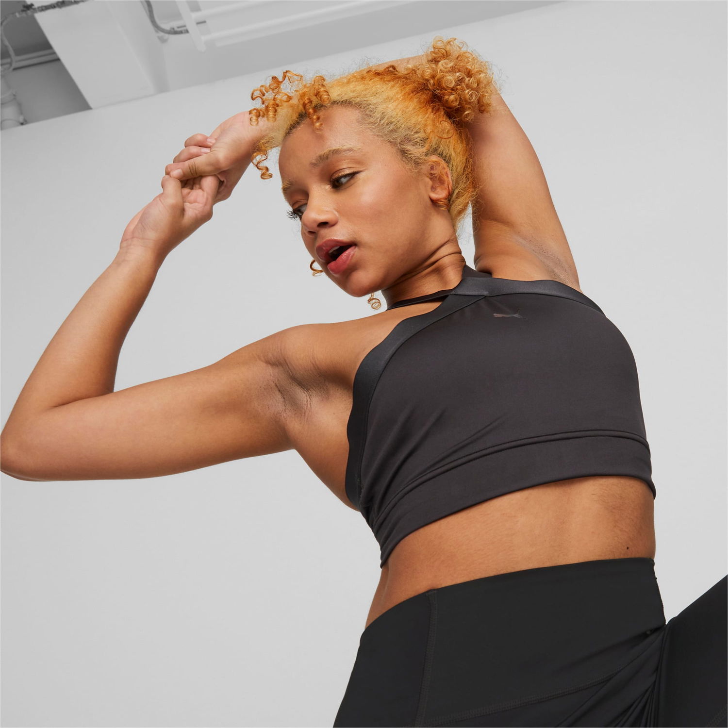 Podprsenka Puma Flawless Sculpt Longline Training Bra Čierna | 523140_01, 0