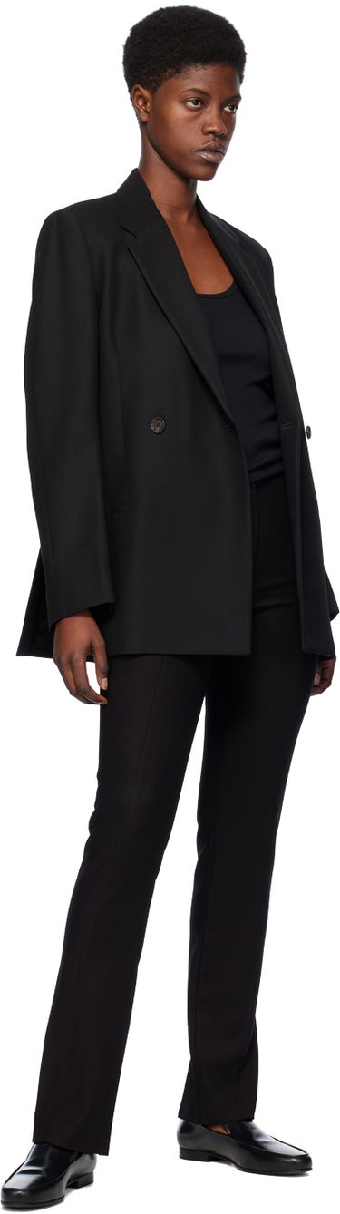 Bunda TOTEME TOTEME Double-Breasted Blazer Čierna | 233-3002-246, 3