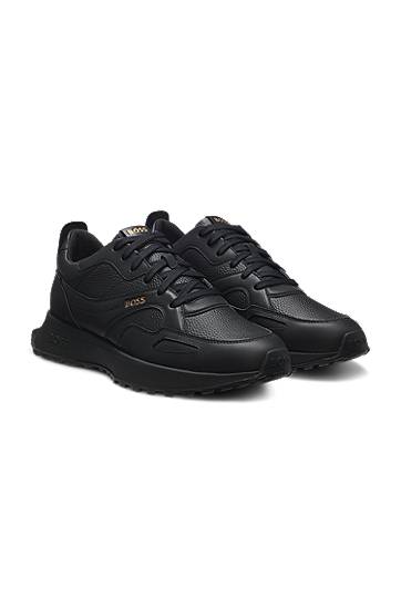 Doplnky BOSS Waterproof GORE-TEX Polished Leather Čierna | 50529520, 0