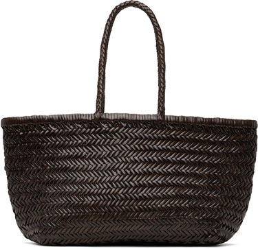 Tote bag Dragon Diffusion Dragon Diffusion Triple Jump Big Woven Leather Tote Hnedá | 8810, 0