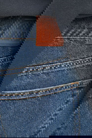 Džínsy Anine Bing Manon High-Waist Wide-Leg Jeans Modrá | A.06.10617, 3