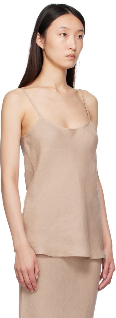 Tielko Baserange Baserange Dydine Linen Camisole Béžová | TODY-LI-SU25, 1