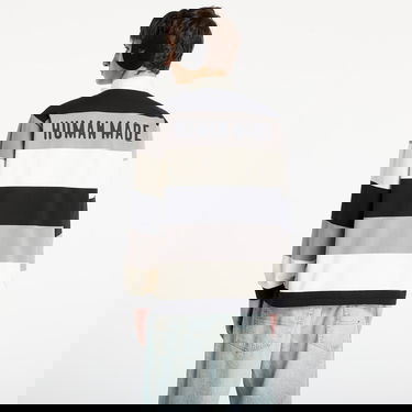 Polo tričko Human Made HUMAN MADE Striped Long Sleeve Rugby Shirt Rôznofarebný | HM30CS006BK, 2