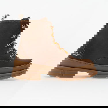 Tenisky a topánky Palm Angels Track Ankle Boots Brown/ Off White Hnedá | PBIE001F25LEA0016003, 2