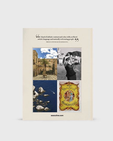 Kniha a časopis ASSOULINE “Sicily Honor” By Gianni Riotta Biela | 9781649802170, 3