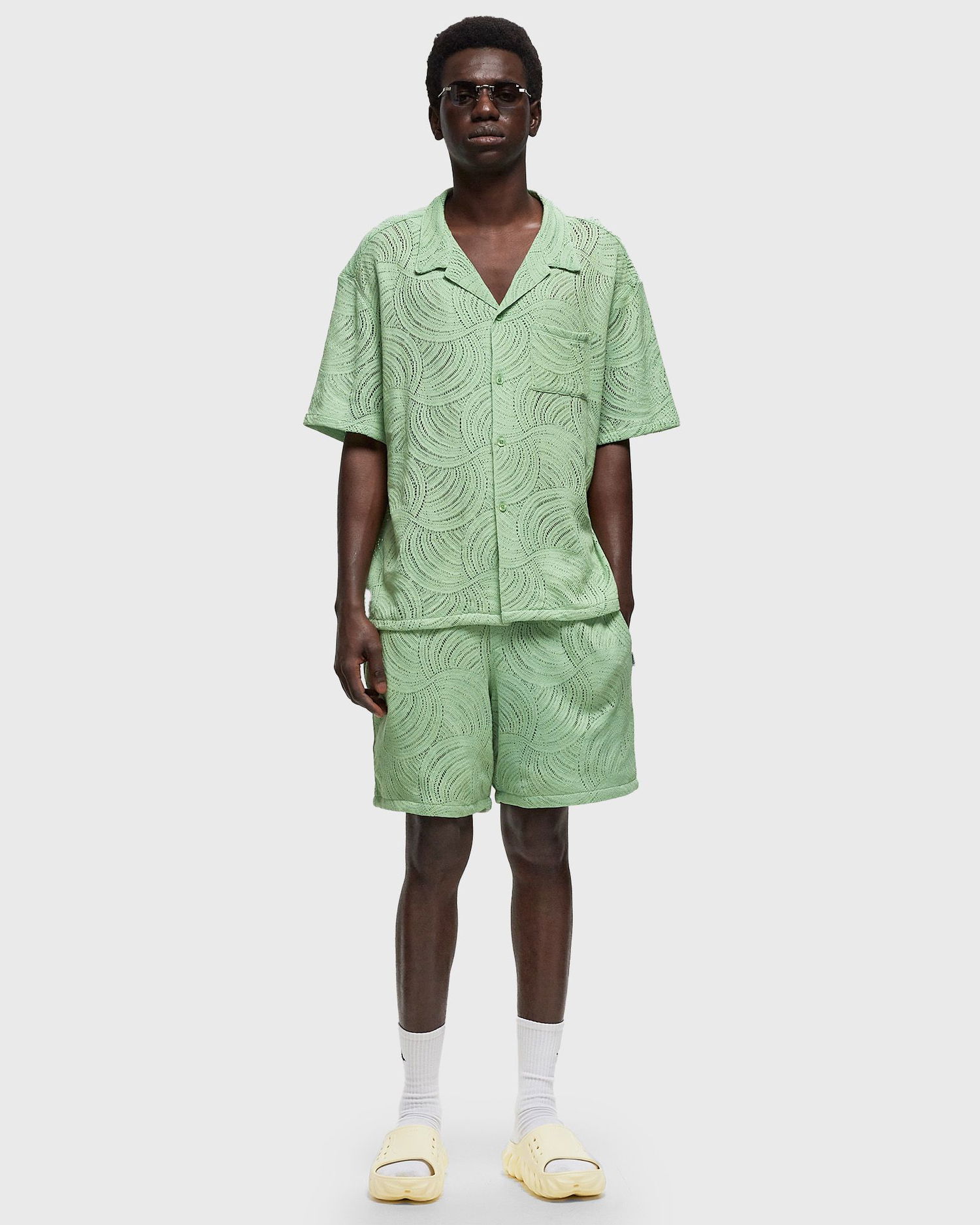 Košeľa Arte Antwerp Circle Croche Shirt Zelené | SS24-116S-GREEN, 1
