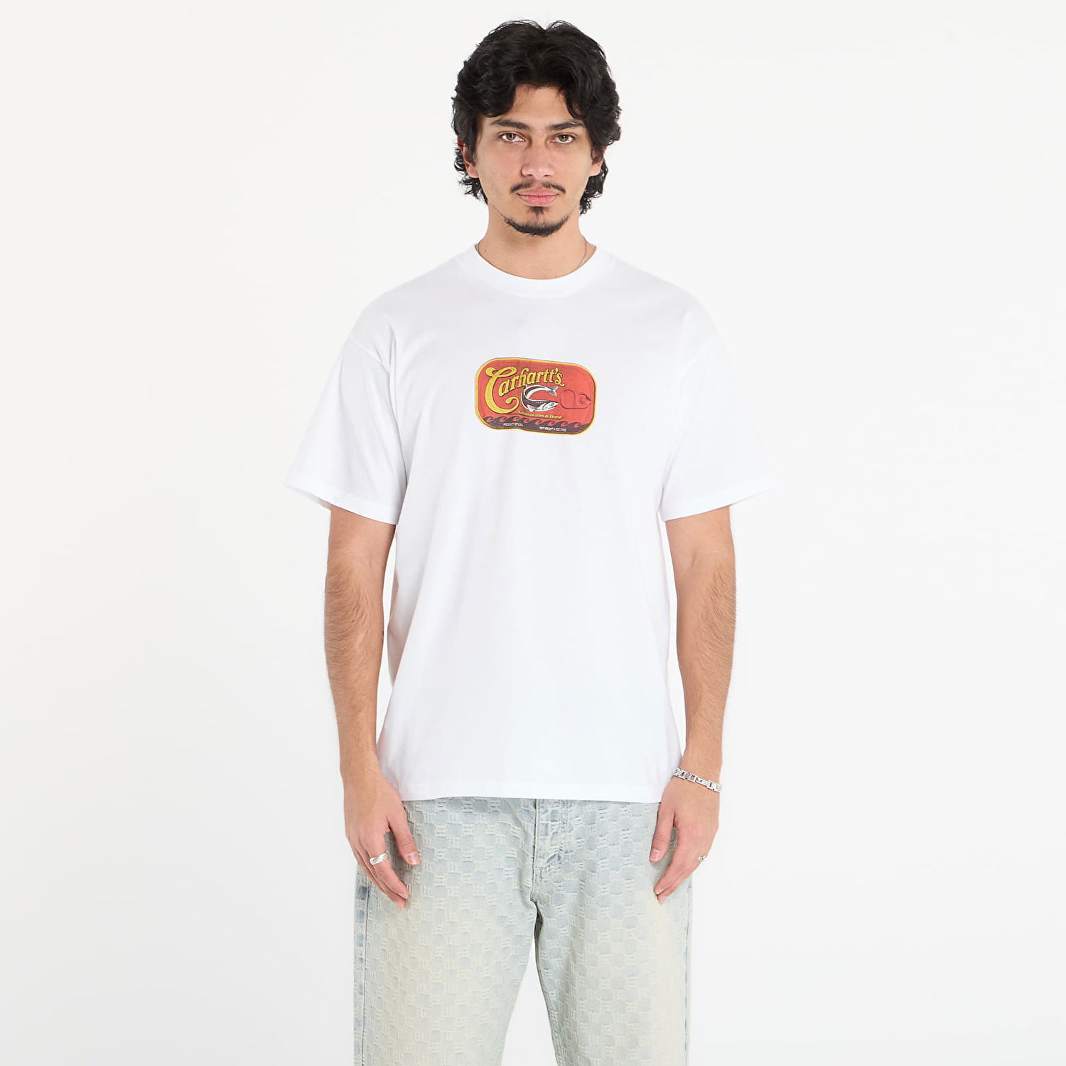 Tričko Carhartt WIP S/S Sardinas T-Shirt Biela | I036005.02XX, 0