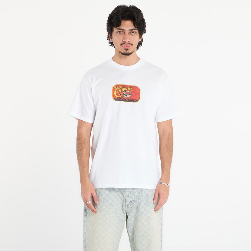 Tričko Carhartt WIP S/S Sardinas T-Shirt Biela | I036005.02XX
